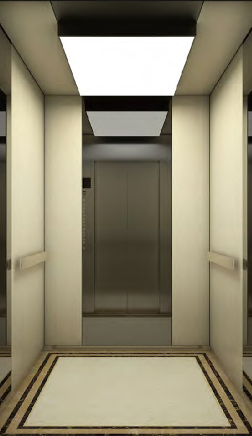 Passenger elevator car decoratinon QPA-028